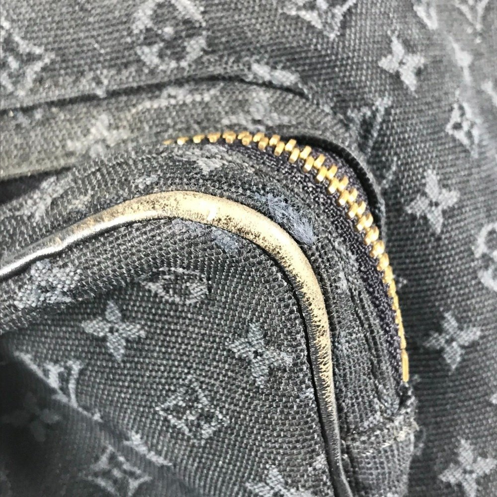 LOUIS VUITTON M92455 Monogram Denim Montsouris GM Backpack Rucksack Women's T... - Picture 10 of 16